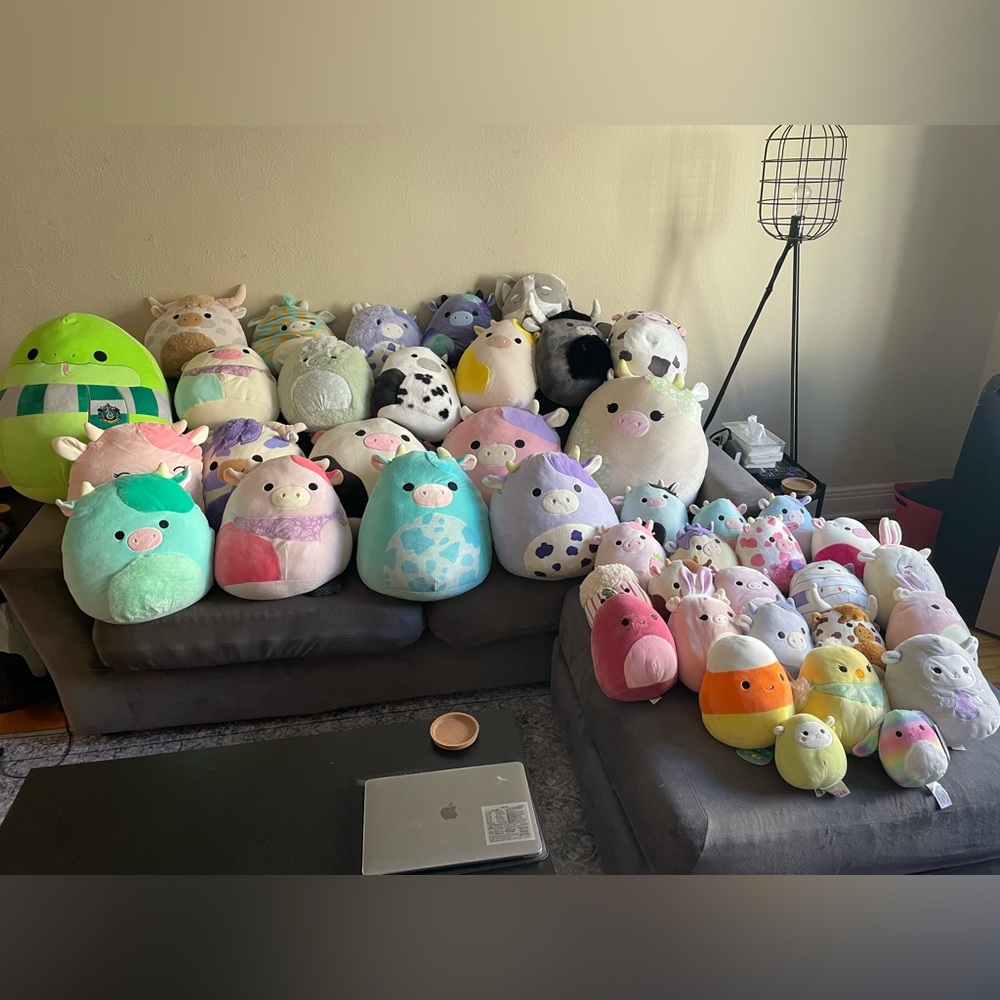 Squishmallows Assorted Colors Stuffed Animals Collection